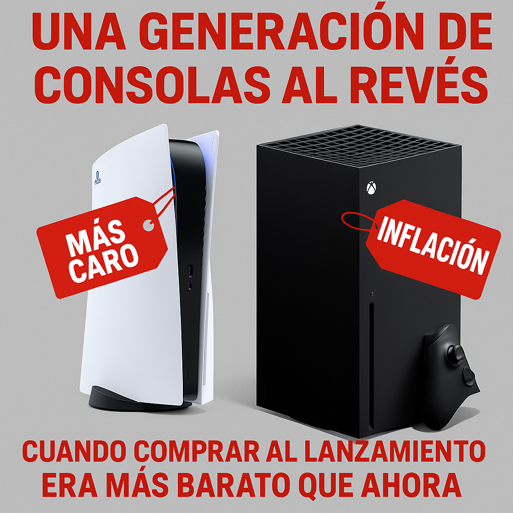 Una generación de consolas al revés: cuando comprar al lanzamiento era más barato que ahora