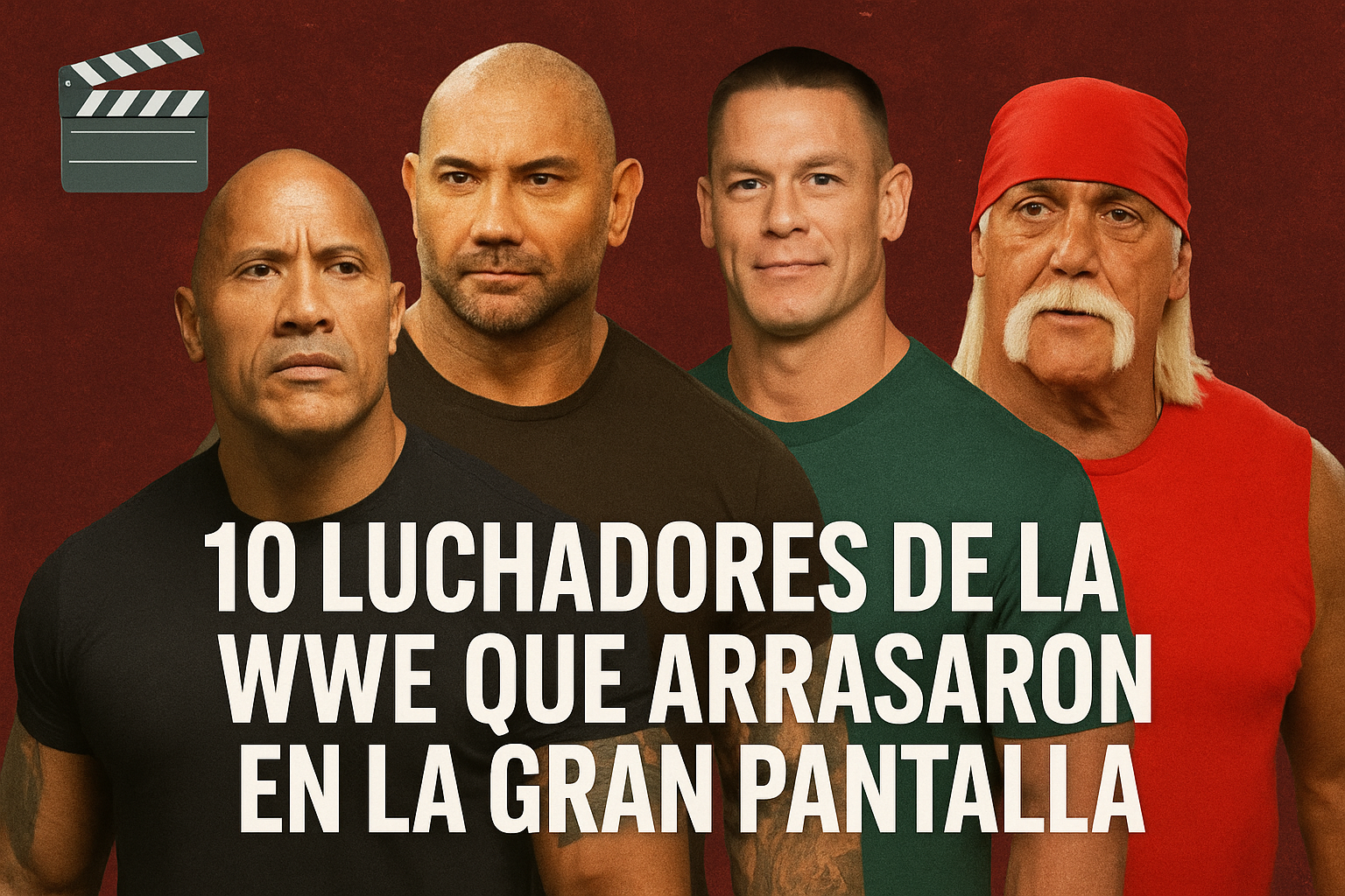 🎬🤼 10 luchadores de la WWE que conquistaron la gran pantalla