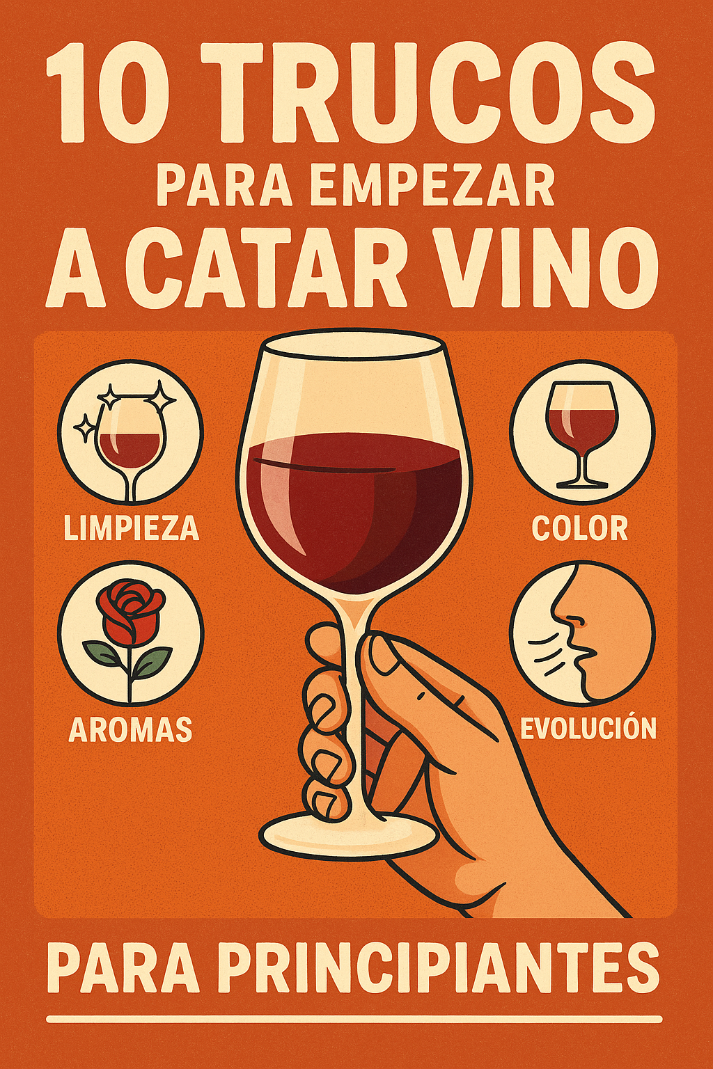 🍷 10 trucos para empezar a catar vino (sin ser un experto)