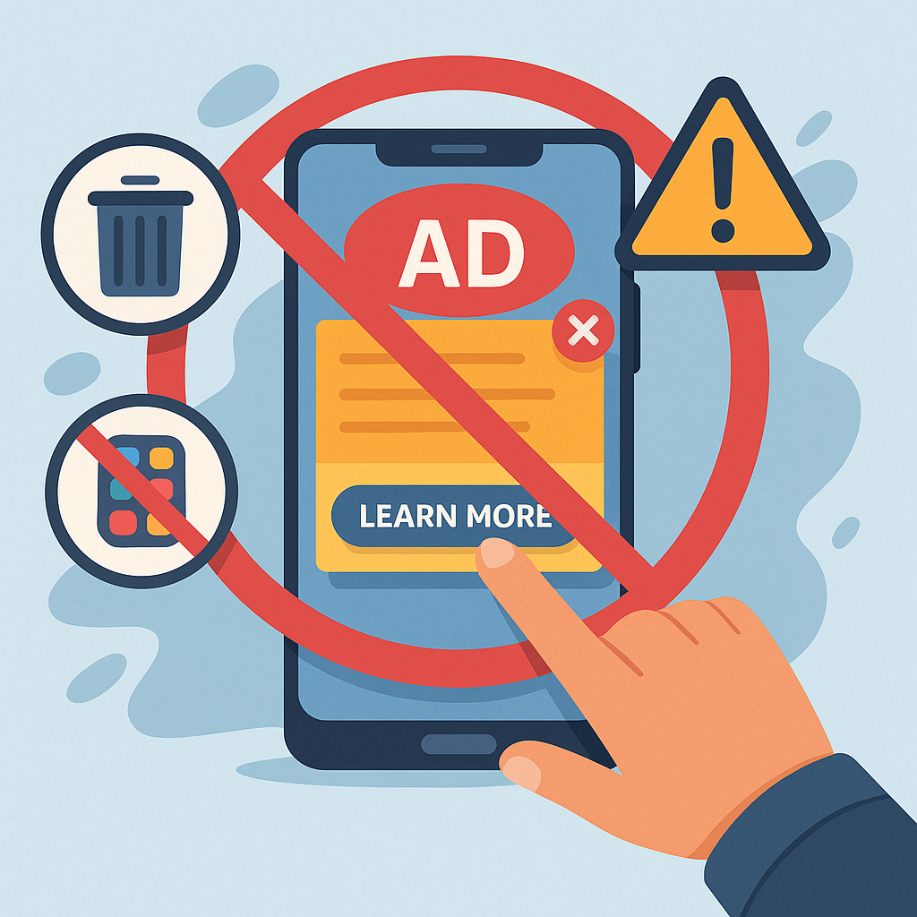 🚫 Cómo eliminar las apps que te llenan el móvil de publicidad sin saber cuál es