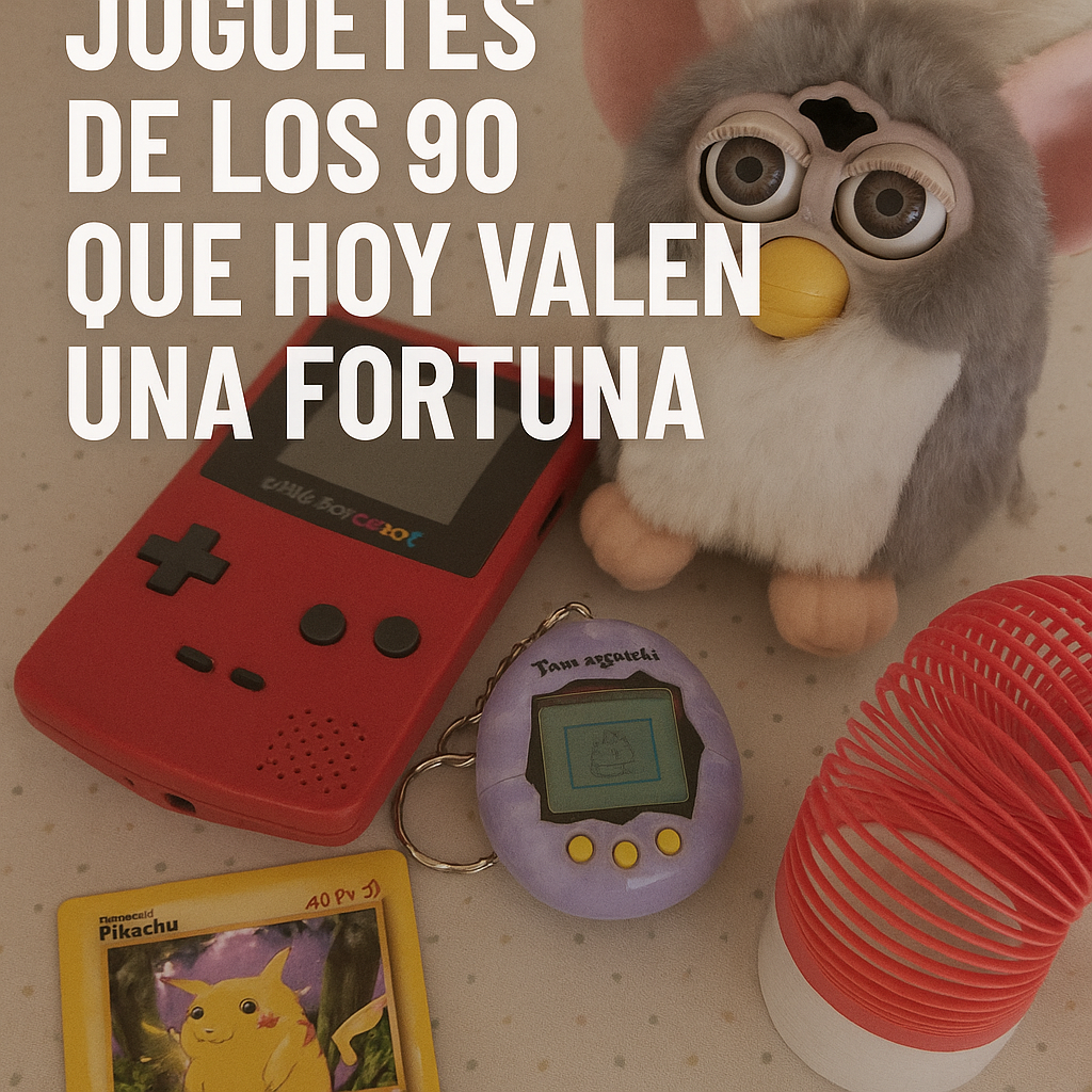 Juguetes de los 90 que hoy valen una fortuna